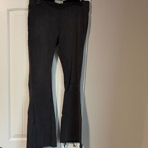 Free People Black Flare Jeans
